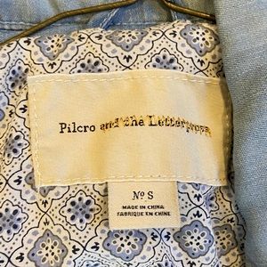 Pilcro and the letter press blazer size small